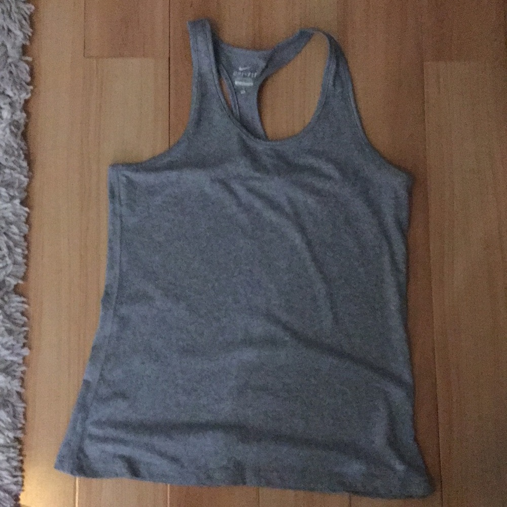 Grey Nike Tank Top